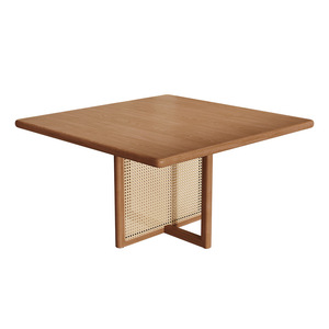 Myuz phong cách tốt nhất rắn gỗ thanh Bàn và ghế thiết lập mở rộng cho nhà hàng ăn uống quán cà phê cuộc họp hoặc nhỏ vuông bàn trà - Product Image 5