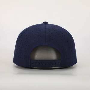 Casquette de baseball OEM de haute qualité, personnalisée, avec logo brodé Gorras, découpée au laser, imperméable pour le sport, 5 panneaux en polyester, vente en gros - Product Image 5