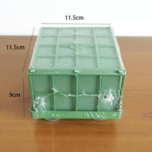 Jaula de espuma con <span class=keywords><strong>esponja</strong></span> absorbente <span class=keywords><strong>para</strong></span> flores, jaula de espuma con mango de flores húmedas rectangulares <span class=keywords><strong>para</strong></span> flores frescas - Product Image 4