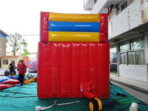 Château gonflable coloré avec toboggan sec, salle de saut intérieure, mur d'<span class=keywords><strong>escalade</strong></span>, maison de jeu et trampoline gonflable pour enfants - Vente en gros - Product Image 5