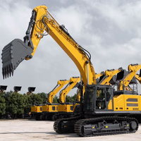 Prix compétitif pour l'excavatrice sur chenilles XE500LC de 50 tonnes avec moteur à couple élevé pour une faible consommation de carburant