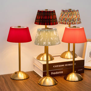 عصري قابل لإعادة الشحن لاسلكي للتحكم باللمس قابل للتقليل مع ظل مطوي لحانة المنزل - Product Image 2