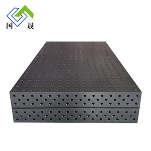 Độ chính xác có thể điều chỉnh CNC Hàn bảng từ grey gang Heavy-Duty xách tay máy công cụ cơ sở nghiêng giường 3-năm bảo hành - Product Image 6