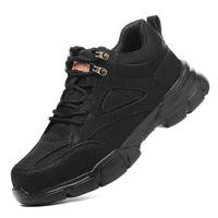 Nouvelles chaussures de sécurité décontractées de haute qualité, chaussures de travail en plein air, protection des orteils en acier, chaussures de sécurité industrielles, légères et confortables pour hommes