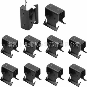Ford Focus Kuga Fiesta Rain Gutter <b>Clips</b> U Shaped Metal Air Deflector <b>Clips</b> 1329640 - Product Image 5