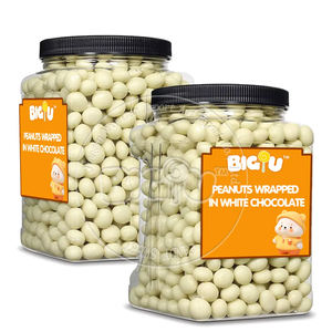 Vente en gros d'usine de délicieuses boules de chocolat noir bon marché personnalisées collations de bonbons au chocolat préférées des enfants - Product Image 1