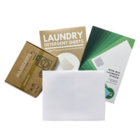 Feuilles de lessive parfumées bio super concentrées, écologiques, sans plastique, élimination profonde des taches, fabrication sur mesure OEM/ODM