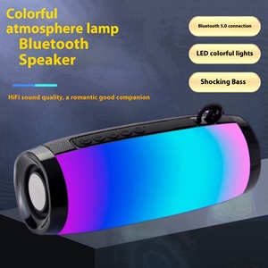 TG157 Mini altavoz USB de escritorio RGB LED iluminación para Bluetooth Audio atmósfera tarjeta <span class=keywords><strong>U</strong></span> disco FM Mini pesado Subwoofer alimentado - Product Image 5