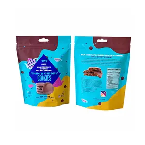 Biodegradable Eco-Friendly Pet Snack Food Packing Bags For Pet Food Freeze-dried Snack Bag