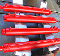 Crics hydrauliques télescopiques à 4 étages pour camions à benne