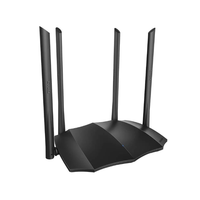 Router Tengda AC8 AC1200 de Doble Banda Gigabit, Router Inalámbrico Doméstico 5G, Router Repetidor Wifi AP con Puerto Gigabit y 4 Antenas