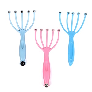 Cepillo de Masaje para Cabeza y Cuero Cabelludo con Cinco Garras de Acero, Herramienta Manual para Aliviar el Estrés - Product Image 4