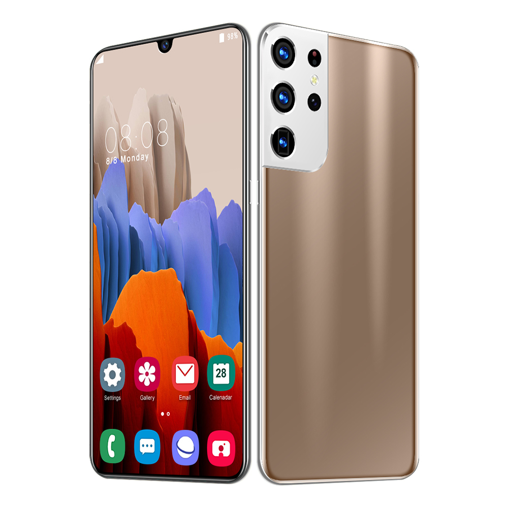 6.8 inch 4G Smartphone 12gb+512gb Full Screen Finger face Unclock Cell phone Mobile Phone