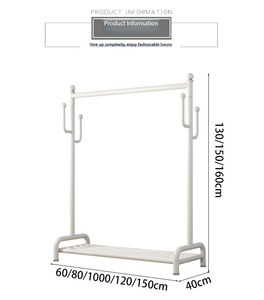<span class=keywords><strong>Perchero</strong></span> de <span class=keywords><strong>pie</strong></span> de <span class=keywords><strong>hierro</strong></span> sencillo, venta directa de fábrica, para almacenamiento de abrigos en el hogar, dormitorio y sala de estar - Product Image 1