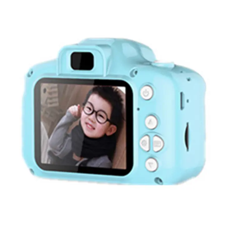 Leuke Cartoon Kids Camera Kinderen Leuke Kerst Cadeau Digitale Camera Ingebouwde Games X2 Kids Fotocamera.