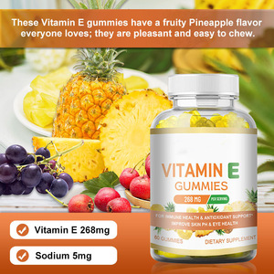 Suplemento sanitario de gomitas de vitamina <span class=keywords><strong>E</strong></span> de etiqueta privada OEM/ODM/OBM para suplemento de piel brillante - Product Image 3