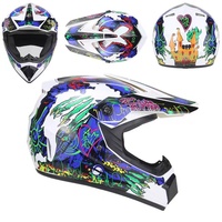 Nouveau casque de moto intégral en ABS avec certification DOT pour utilisation sur route et hors route, produit en Chine