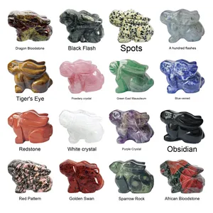 เครื่องประดับแกะสลักรูปกระต่ายตามราศี หยกธรรมชาติสีชมพู สำหรับงาน DIY ทำเครื่องประดับ อัญมณีเจียระไนได้ เหมาะสำหรับเทศกาลคริสต์มาส - Product Image 3
