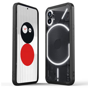 Per niente telefono One TPU PC Cover per telefono in cristallo trasparente custodia trasparente Anti-impronta per telefono senza telefono 1 - Product Image 2