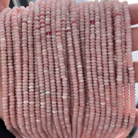 Perles d'espacement miniatures en pierre naturelle 2*4mm, œil de tigre, lapis-lazuli, turquoise, quartz rose, perles rondes plates en cristal pour le bricolage