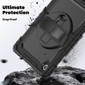 Custodia protettiva in Silicone <span class=keywords><strong>per</strong></span> tavoletta con tracolla girevole di 360 gradi <span class=keywords><strong>per</strong></span> <span class=keywords><strong>Lenovo</strong></span> Tab 10.1 TB-<span class=keywords><strong>Cover</strong></span> Premium 311XU - Product Image 5