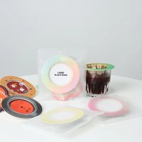 Filtre à café en forme de soucoupe volante en pâte de bois vierge non toxique, bonne perméabilité à l'air, plusieurs tailles, pour une infusion stable