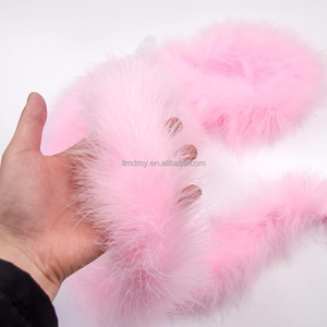 Décoration <span class=keywords><strong>de</strong></span> mariage - Boa à franges exclusif, écharpe <span class=keywords><strong>de</strong></span> luxe légère assortie à la <span class=keywords><strong>robe</strong></span> <span class=keywords><strong>de</strong></span> <span class=keywords><strong>mariée</strong></span>, Halloween, fête, costume <span class=keywords><strong>de</strong></span> samba pour le carnaval brésilien - Product Image 1