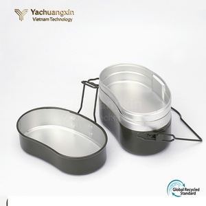 Lonchera Portátil de Aluminio de Doble Capa, Impermeable, con Asa, Capacidad de 1.5L, para Todas las Estaciones, Uso en Exteriores y Camping, con Calentamiento Totalmente Automático - Product Image 4