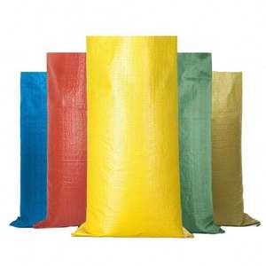 Sac tissé en PP de 25 kg avec revêtement extérieur pour farine, engrais, aliments pour animaux, emballage plastique, utilisation polyvalente - Product Image 4