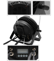 ADZ étanche 200w 4 yeux 4*50W DMX512 COB Blinder Audience LED Blinder Par lumière pour Studio de théâtre