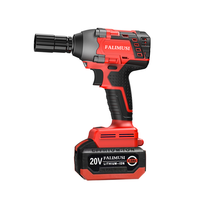 Perceuse sans fil 20V avec moteur sans balais, mandrin réversible, boîtier en nylon, poignée en caoutchouc, vitesse variable et alimentation par batterie