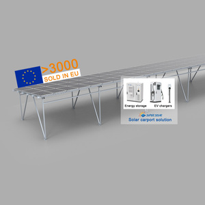 Cochera con energía <span class=keywords><strong>solar</strong></span> con estructura <span class=keywords><strong>de</strong></span> aluminio Sistema <span class=keywords><strong>de</strong></span> montaje <span class=keywords><strong>de</strong></span> energía eficiente <span class=keywords><strong>para</strong></span> instalación <span class=keywords><strong>de</strong></span> automóviles - Product Image 1