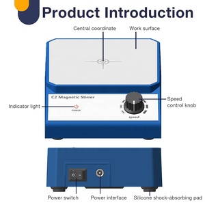 Nuevo Mini agitador magnético mezclador Perfume escuela <span class=keywords><strong>laboratorio</strong></span> uso ajustable agitador magnético química Industrial Dispositivo de agitación de mezcla - Product Image 4