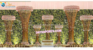 Arco de Metal Moderno y Ligero DSTEXPORTS para Bodas, Diseño Personalizado, Venta al por Mayor, Estilo Monet - Product Image 6