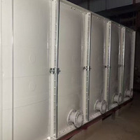Réservoir d'eau de qualité alimentaire GRP FRP HUILI, durée de vie de 20 ans, 5000 litres, 15000 gallons, garantie 1 an, 100-500 m³