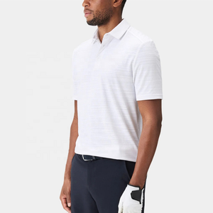 <span class=keywords><strong>Polo</strong></span> Personalizzabile ad Asciugatura Rapida in Jacquard UPF50+ Rinfrescante per <span class=keywords><strong>Golf</strong></span>, Elasticizzata in <span class=keywords><strong>4</strong></span> Direzioni, Traspirante, Abbigliamento Sportivo da Uomo - Product Image 2