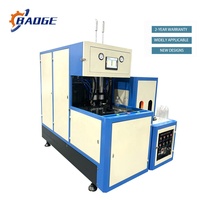 Machine de fabrication de bouteilles en plastique semi-automatique à grande vitesse, machine de soufflage par étirage de bouteilles en plastique de 5 litres