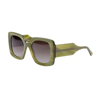 Nouvelles Lunettes de Soleil Carrées en Acétate 2026, Monture Personnalisable avec LOGO, Lunettes de Luxe Faites à la Main