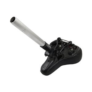 Asiento de Scooter Eléctrico Teverun Blade Mini, Kit de Asiento, Piezas de Repuesto Oficiales, Altura Ajustable, Plástico Negro y Goma - Product Image 5