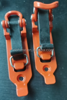 HM3507 Orange Shovel Mount for Roof Rack Metal Rubber Clamps Wall Mounting Brackets Quick Release Axe Holder Mount Kit