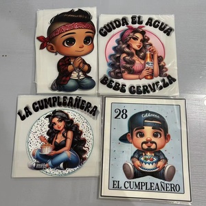 Latest <strong>Design</strong> Waterproof Vinyl Sticker Printed <strong>Transfers</strong> Clothing Label for Garment Dtf <strong>Heat</strong> <strong>Transfers</strong> <strong>Designs</strong> Ready - Product Image 3