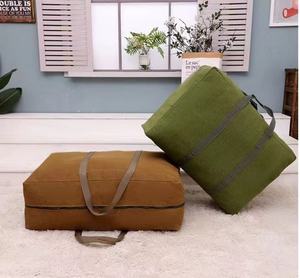 Large Capacity Storage Bag Heavery Duty Canvas Bag Waterproof Bedding Clothes Moving Storage Bags With Reinforced Zipper - Product Image 5