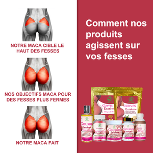 Conjunto de aumento de glúteos Curva de límite de cadera Mejora y rellena tus glúteos Suplementos herbales Traje de levantamiento de glúteos - Product Image 5