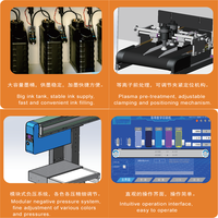 Inkjet Single Pass Digital UV Printer, kecepatan tinggi Printer bahan keras mesin cetak tutup botol USB cetak Disk