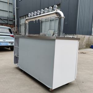 Kegerator portátil <span class=keywords><strong>de</strong></span> acero inoxidable <span class=keywords><strong>con</strong></span> 8 grifos <span class=keywords><strong>con</strong></span> iluminación LED, barril <span class=keywords><strong>de</strong></span> <span class=keywords><strong>cerveza</strong></span> <span class=keywords><strong>de</strong></span> refrigeración <span class=keywords><strong>de</strong></span> 220V y dispensador <span class=keywords><strong>de</strong></span> torre para exhibición <span class=keywords><strong>de</strong></span> fiestas - Product Image 6