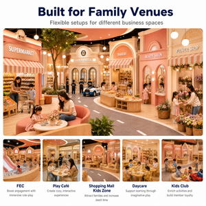 Equipo <span class=keywords><strong>de</strong></span> Entretenimiento Interior Modular para Supermercados, <span class=keywords><strong>Plaza</strong></span> con Iluminación Cálida, Cafetería <span class=keywords><strong>de</strong></span> Juegos Probada por <span class=keywords><strong>Terceros</strong></span> - Product Image 2