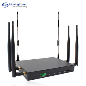 Enrutador industrial 4G Lte de punto de acceso de doble banda de 1200Mbps con vigilancia de velocidad rápida Dual Sim para uso IOT compatible con frecuencia 4G - Product Image 1
