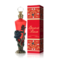 Parfum Vintage Rose 25ml pour Femme – Fragrance Élégante Transfrontalière avec Flacon en Verre Sculpté – Stock d'Usine