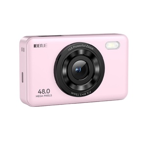 Appareil photo numérique pour enfants BENJIE A2S, <span class=keywords><strong>zoom</strong></span> 16x, 48MP, vidéo 2.7K, écran IPS 2,4 pouces, étanche, capture instantanée de selfie, mémoire SD, tendance - Product Image 1
