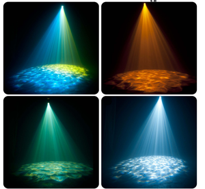 Proyector de Luz para Escenarios con Efecto de Ondas de Agua de 60W, Enfoque Fijo para Exteriores, Luz de Proyección de Ondas de Agua - Product Image 2